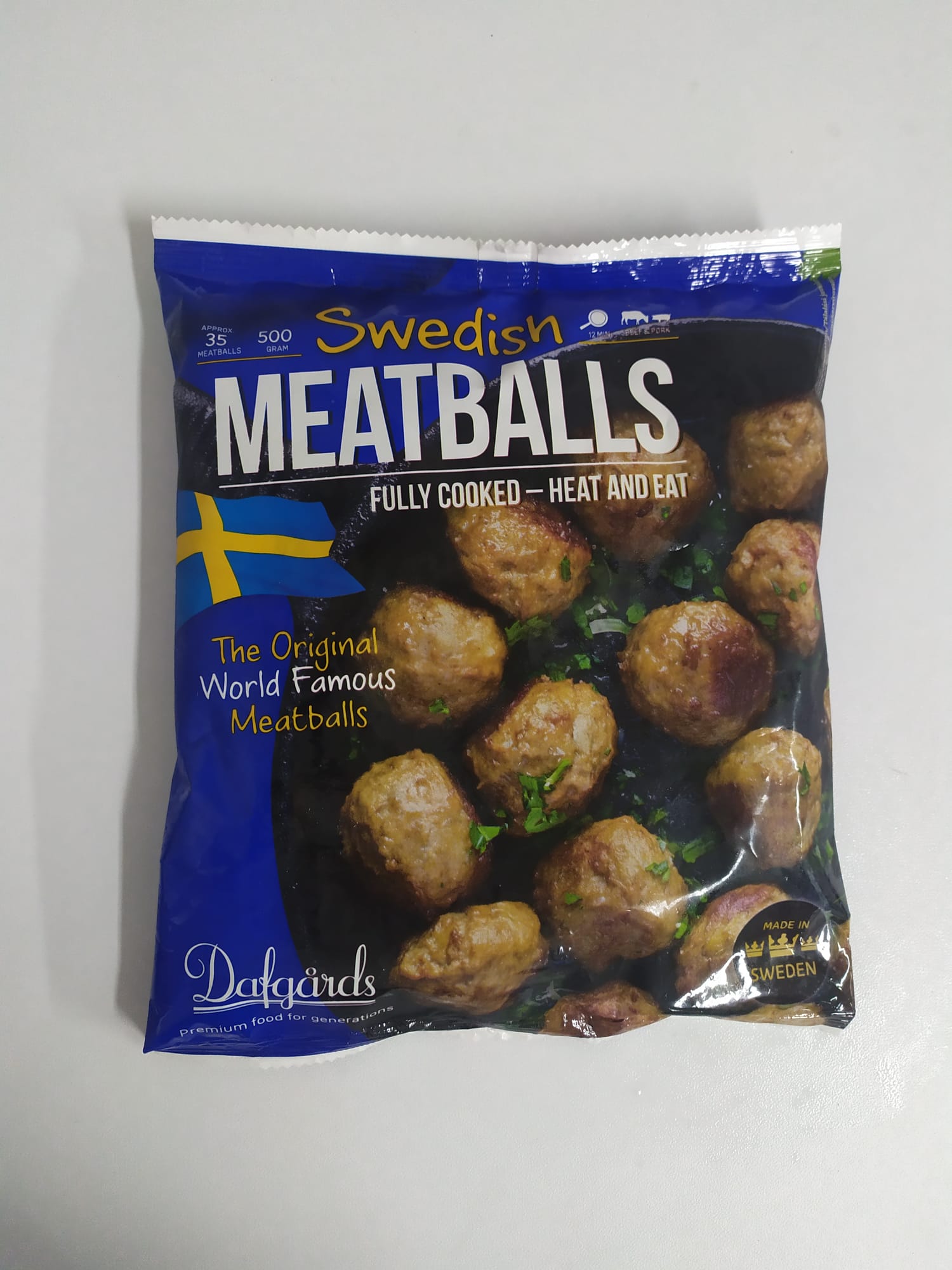 瑞典急凍豬牛肉丸 500g 瑞典急凍豬牛肉丸 500g